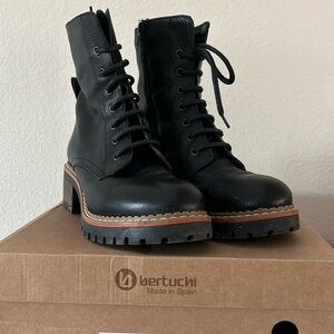 Bertuchi combat boots.